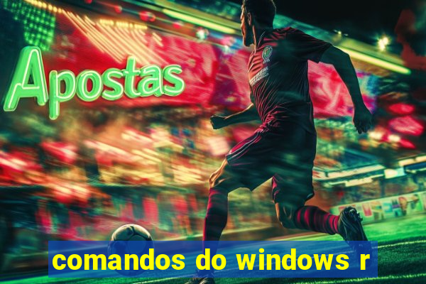 comandos do windows r